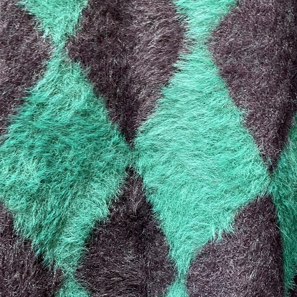 New Men’s AJOBYAJO Harlequin Check Crew Neck Sweater!!🔥🔥🔥 - Picture 9 of 16